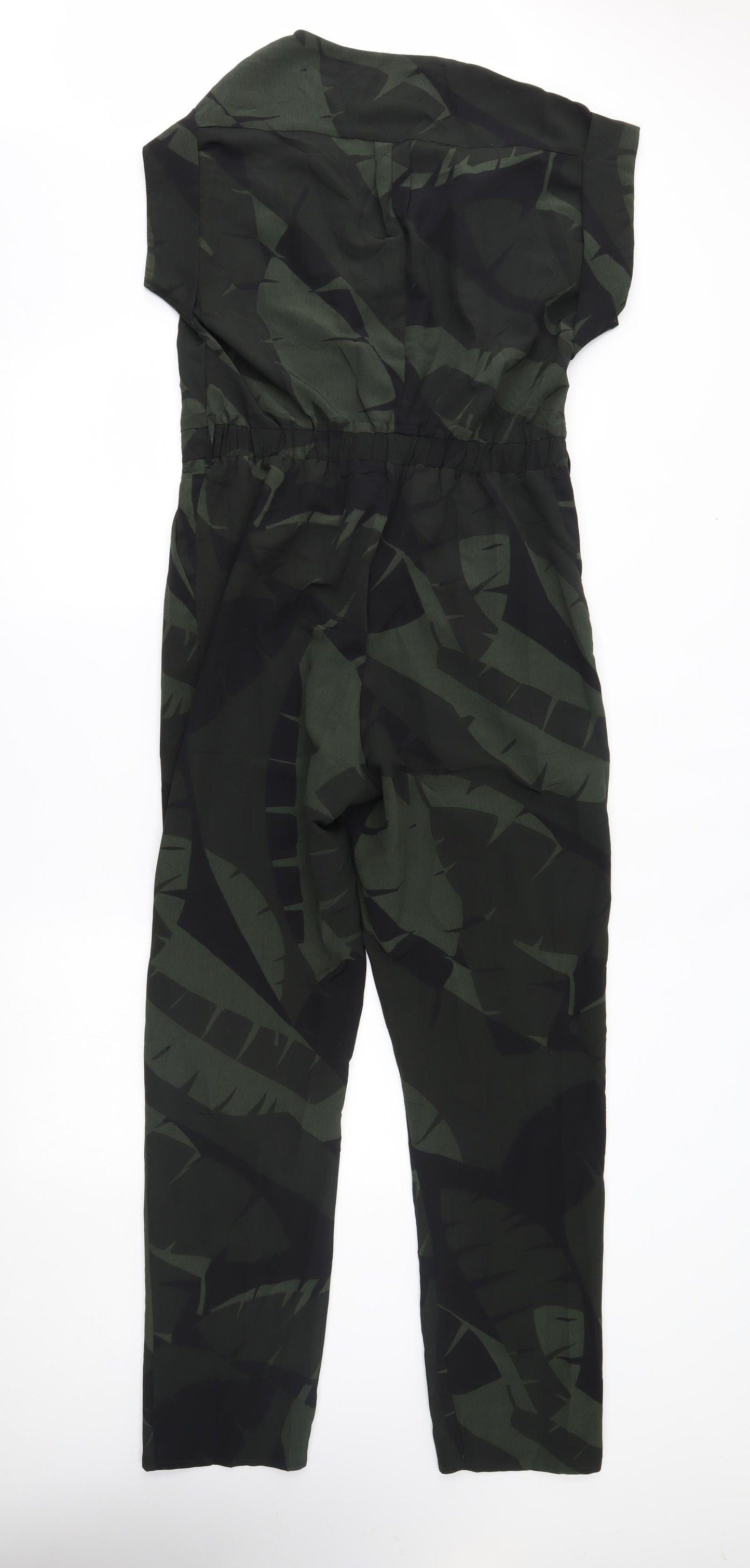 Principles Womens Green Camouflage  Jumpsuit One-Piece Size 10 L29 in