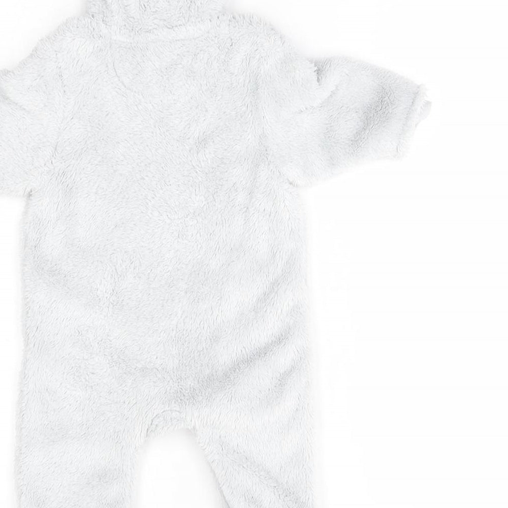 NEXT Baby Silver    One Piece Size 3-6 Months  - hood with ears