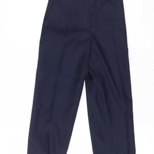 Preworn Girls Blue   Chino Trousers Size 7 Years
