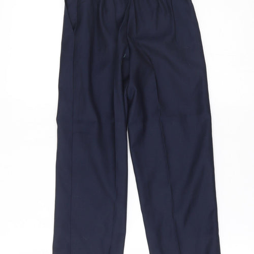 Preworn Girls Blue   Chino Trousers Size 7 Years