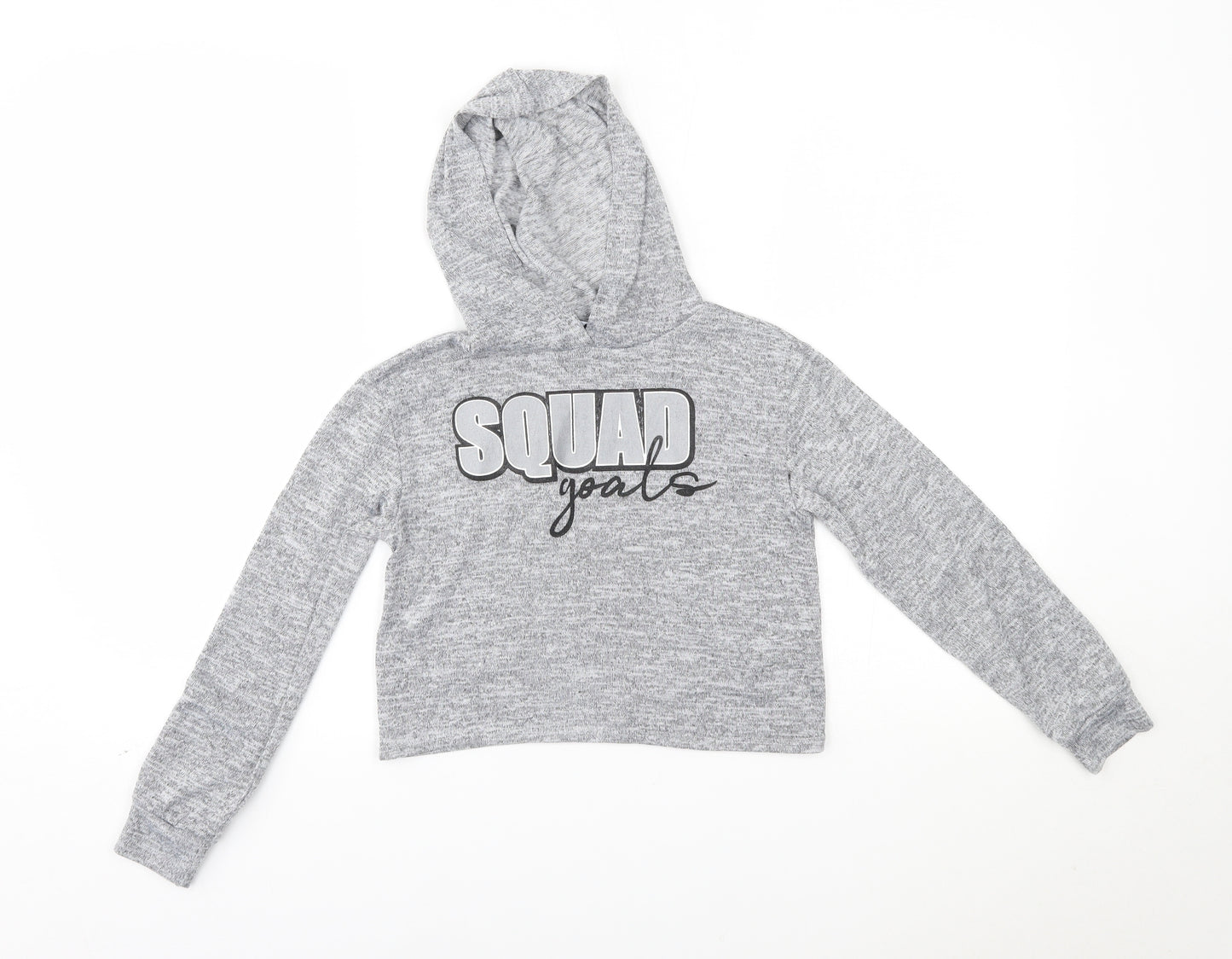 Very Girls Grey   Pullover Hoodie Size 9 Years  - squad goals