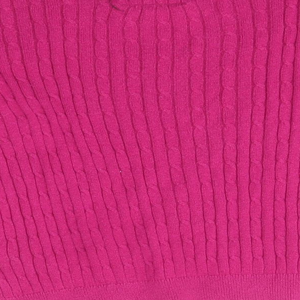 Joules Girls Pink   Pullover Jumper Size 7-8 Years