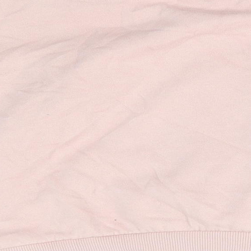 H&M Girls Pink   Pullover Jumper Size 18-24 Months  - Peanuts Snoopy