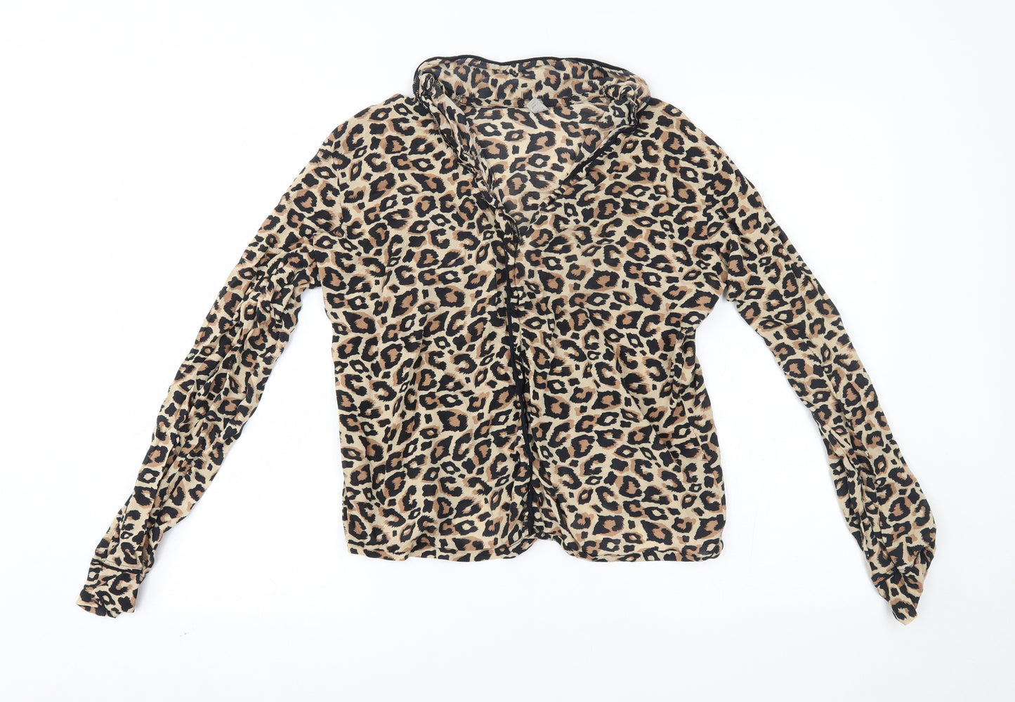 ASOS Womens Beige Animal Print   Nightshirt Size 8