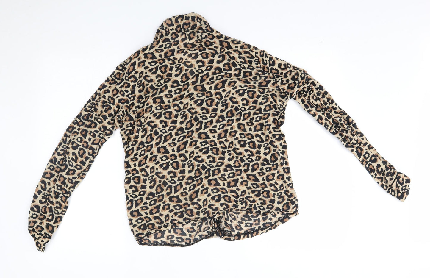 ASOS Womens Beige Animal Print   Nightshirt Size 8