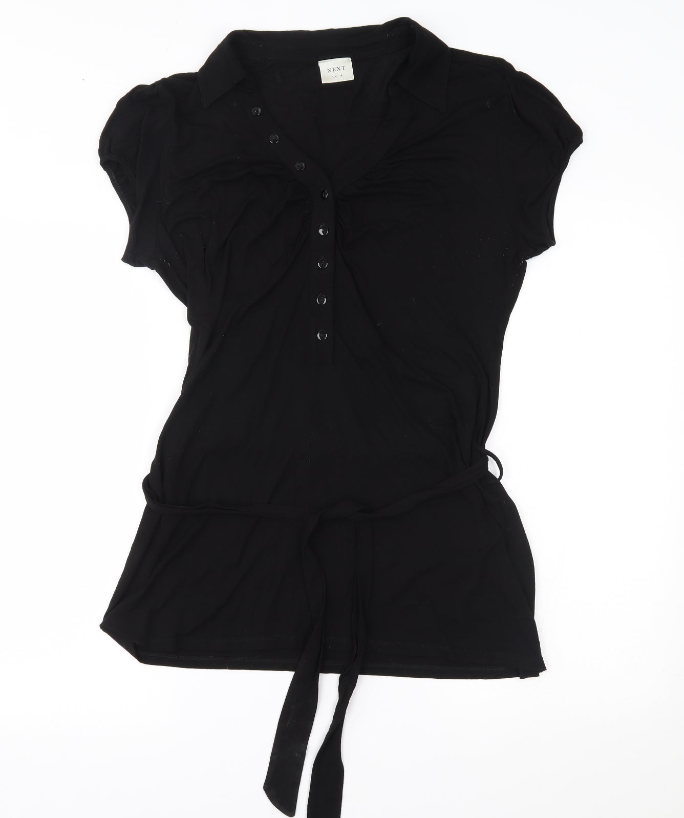 NEXT Womens Black   Basic Blouse Size 16