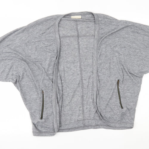NEXT Womens Grey   Wrap Jumper Size 12