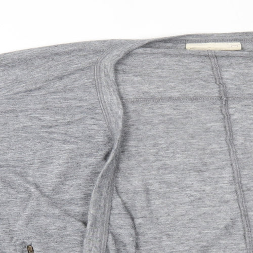 NEXT Womens Grey   Wrap Jumper Size 12