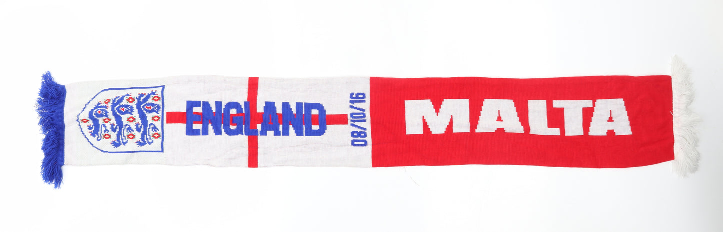 England Football Scarf 55 in 7 in - england malta