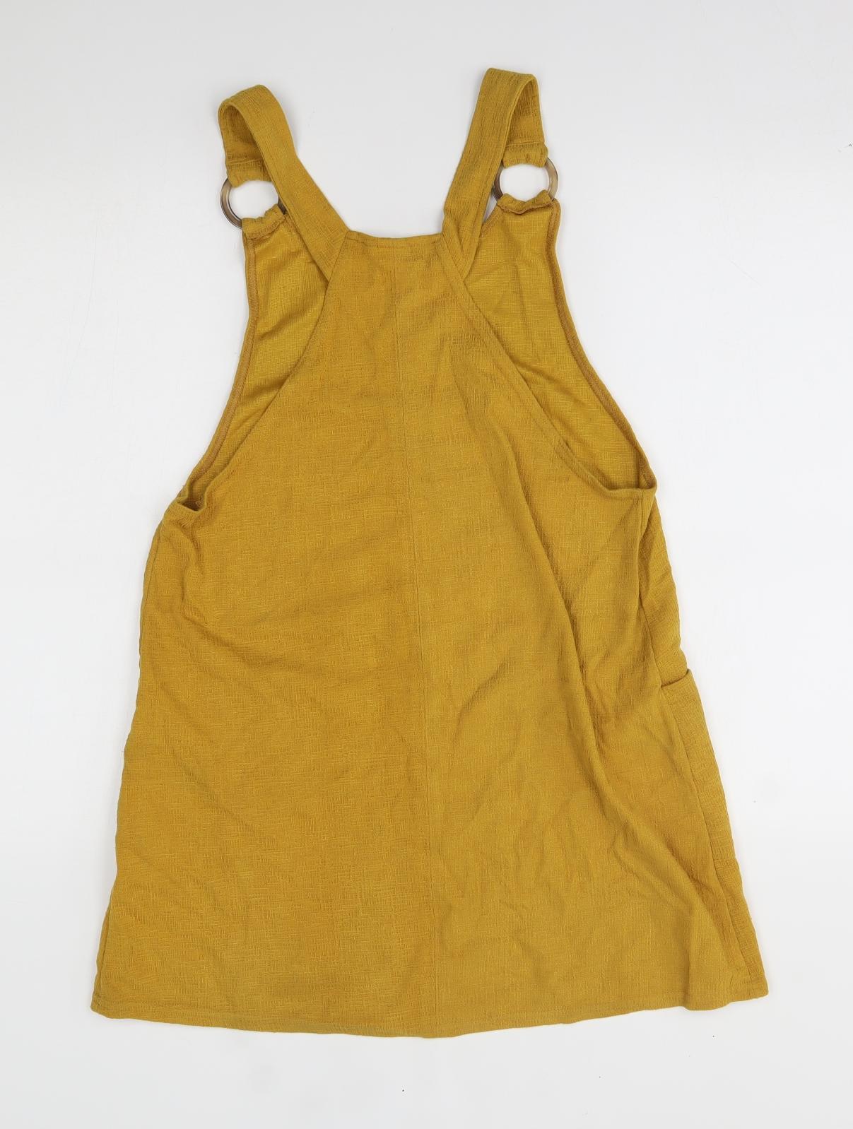 New Look Womens Yellow   A-Line  Size 12