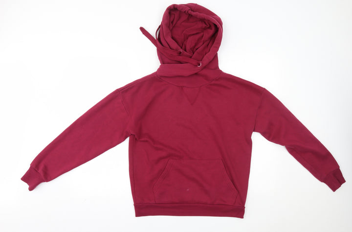 Primark Womens Red Pullover Hoodie Size S