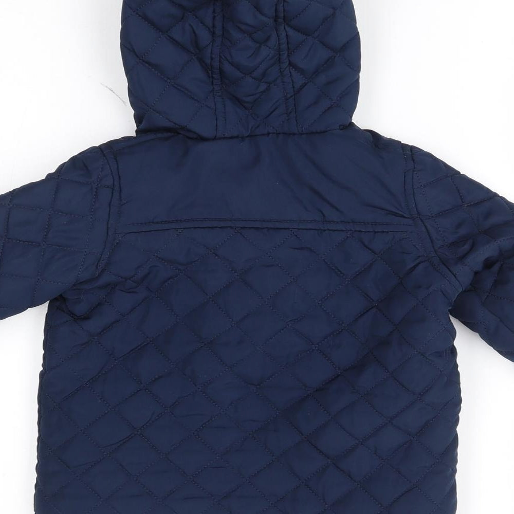 George Baby Blue   Parka Coat Size 12-18 Months