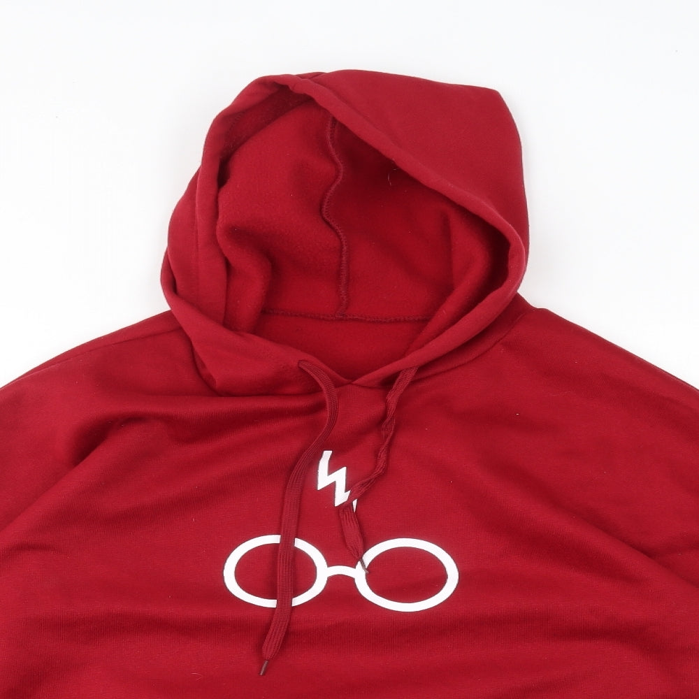 Preworn Womens Red   Pullover Hoodie One Size  - harry potter
