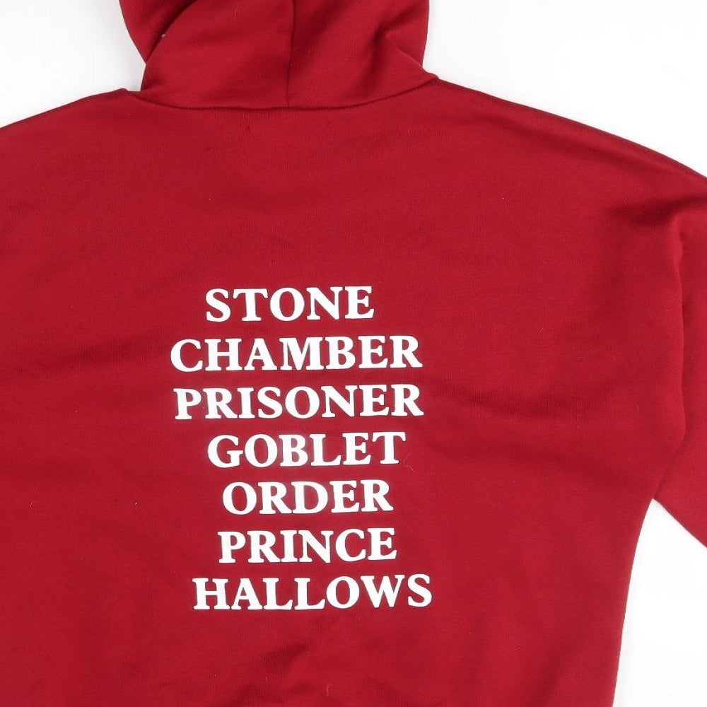 Preworn Womens Red   Pullover Hoodie One Size  - harry potter