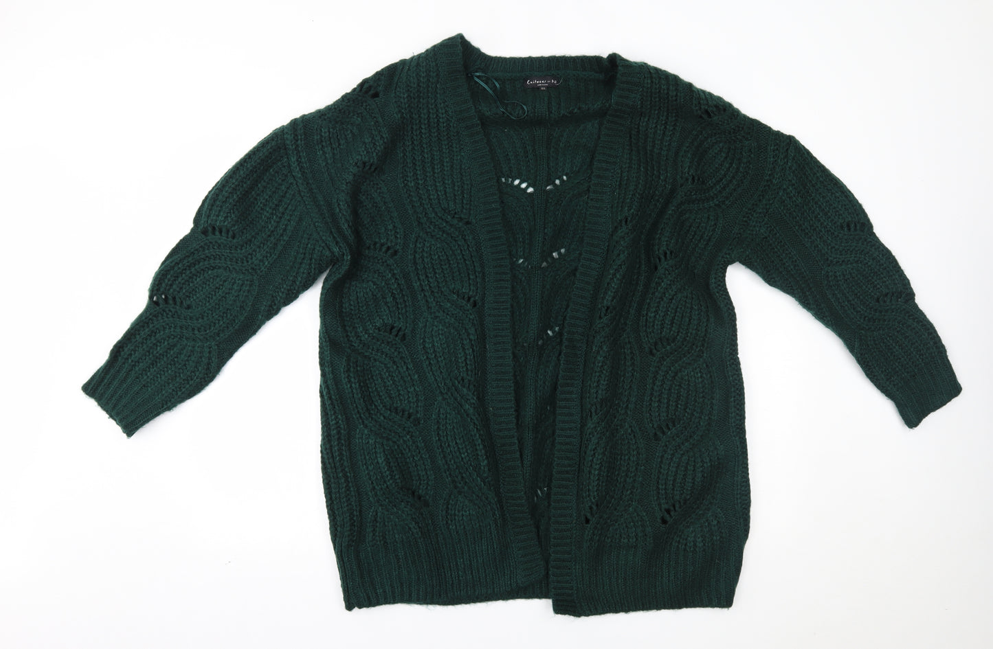 F&F Womens Green   Cardigan Jumper Size 16