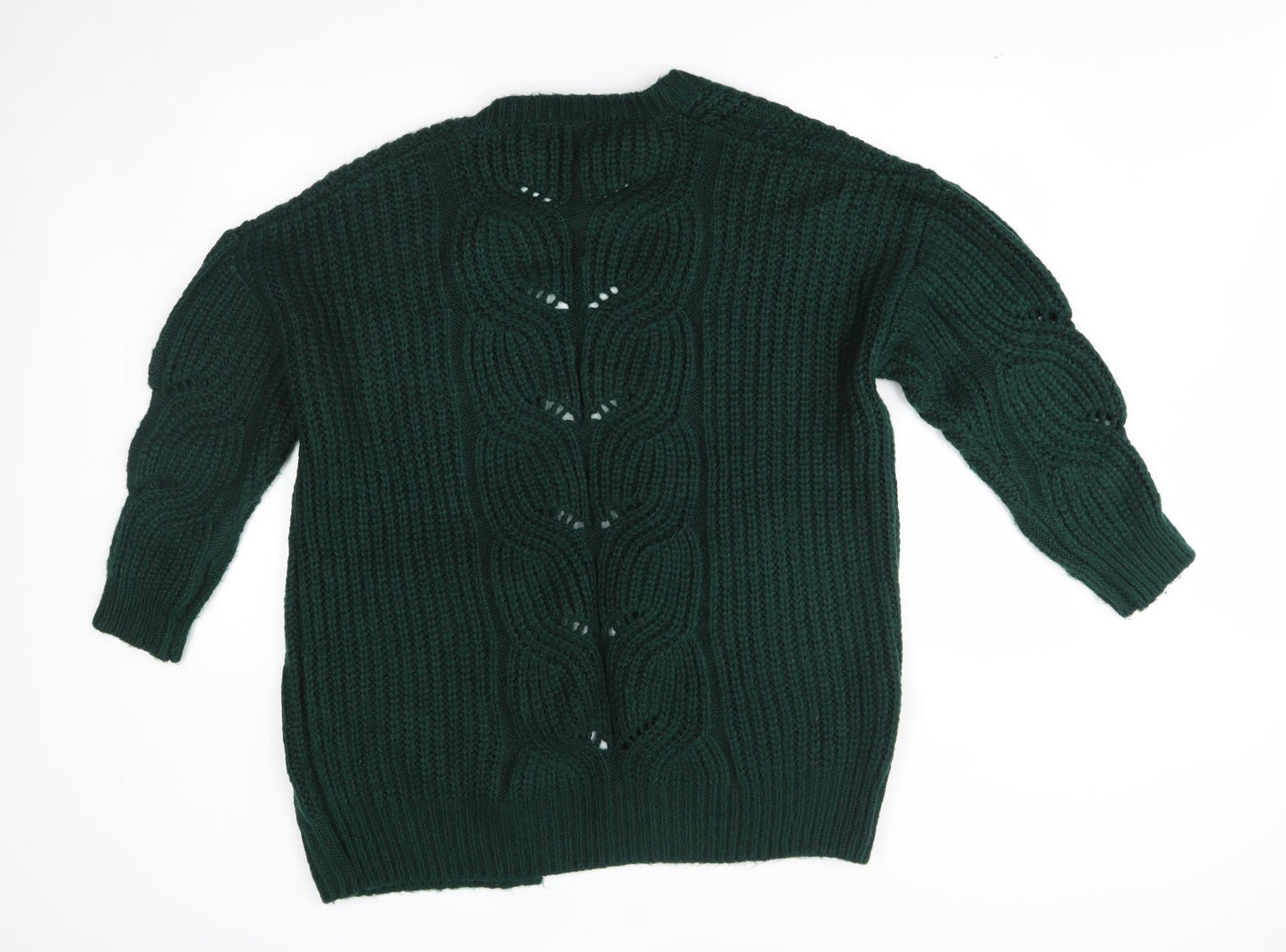 F&F Womens Green   Cardigan Jumper Size 16