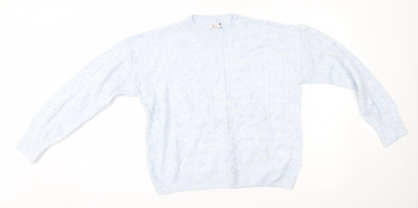 TU Womens Blue   Pullover Jumper Size 8