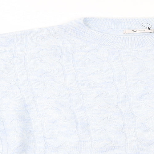 TU Womens Blue   Pullover Jumper Size 8