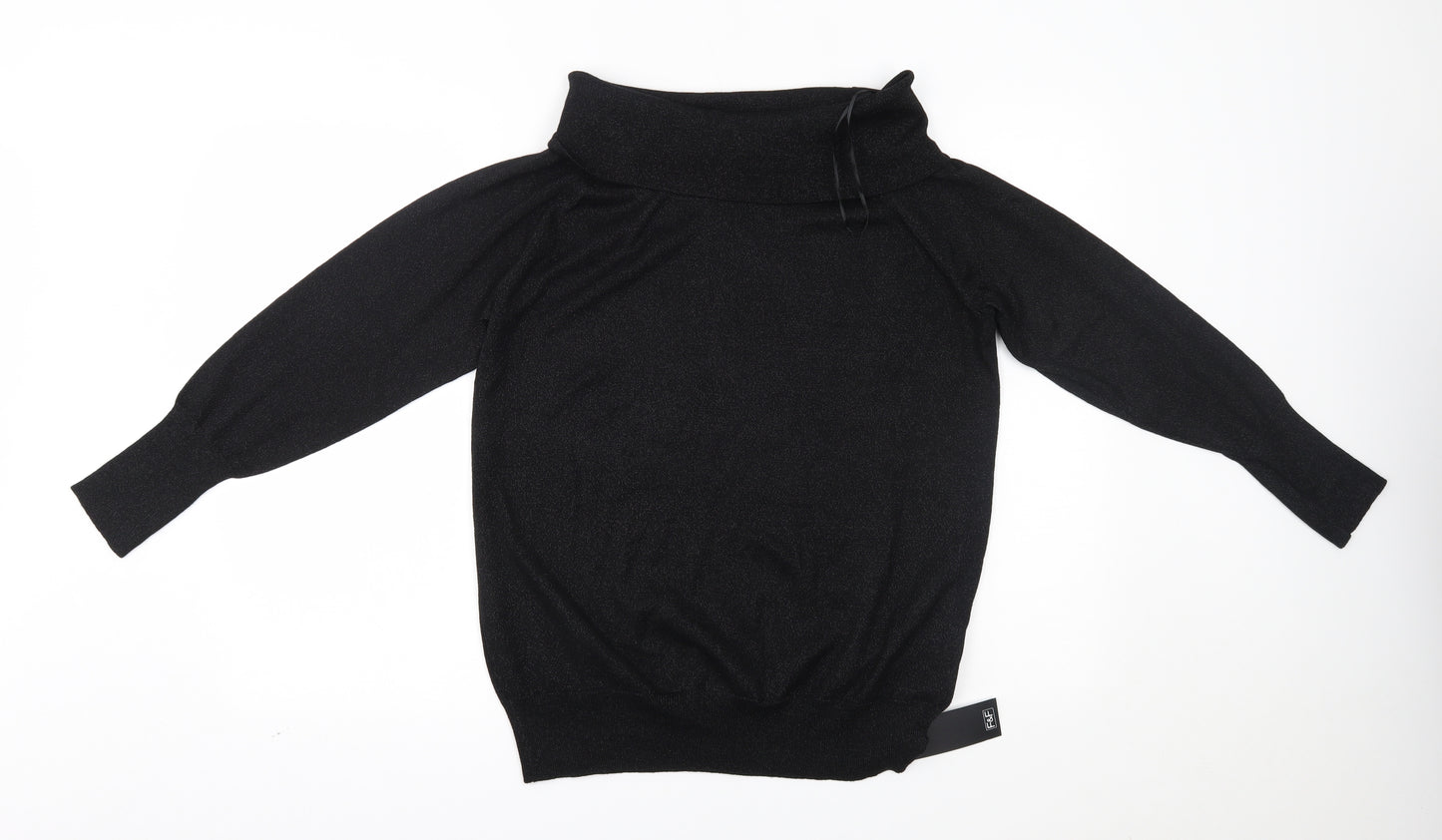 F&F Womens Black   Pullover Jumper Size 18