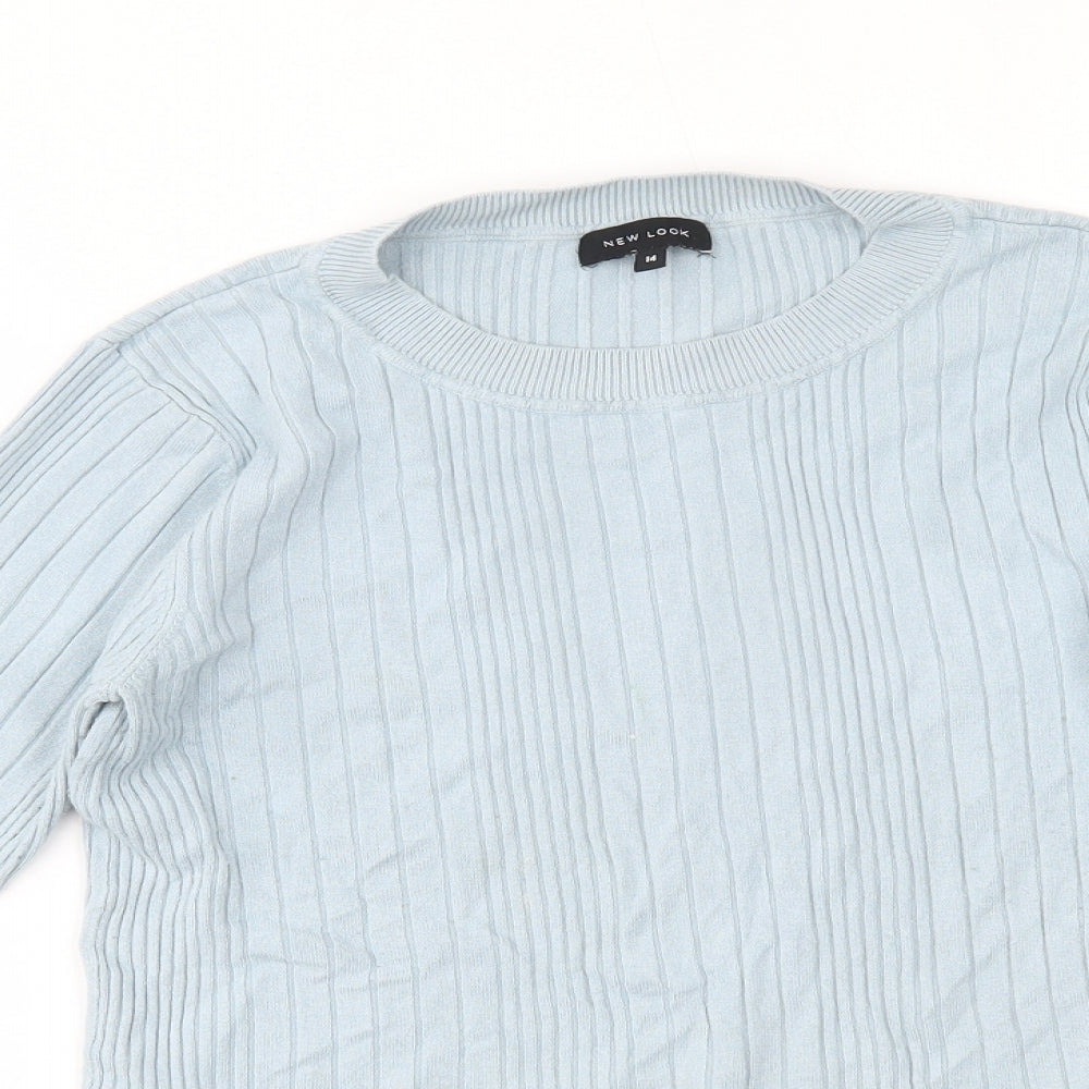 New Look Womens Blue   Pullover Jumper Size 14
