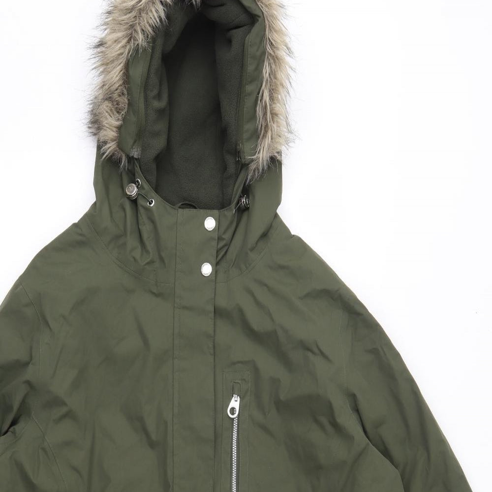 Regatta Womens Green   Parka Coat Size 20