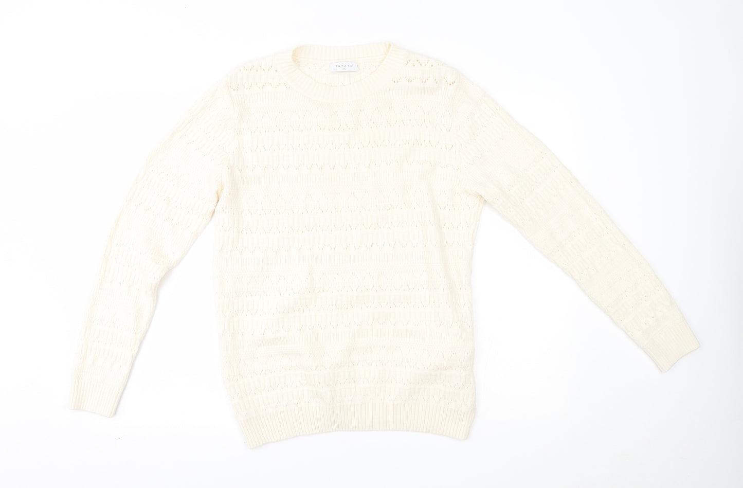 Papaya Womens Beige   Pullover Jumper Size 16