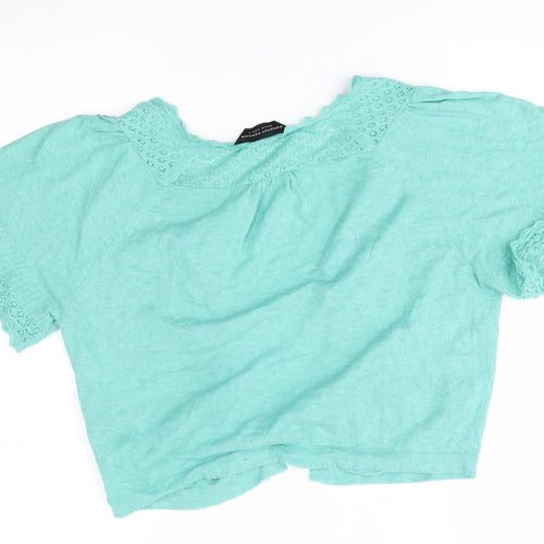 Dorothy Perkins Womens Blue   Cardigan Jumper Size M