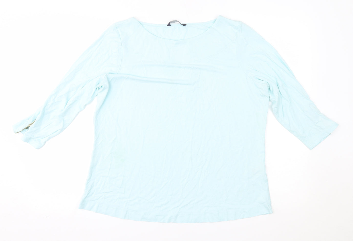 M&S Womens Blue   Basic Blouse Size 20
