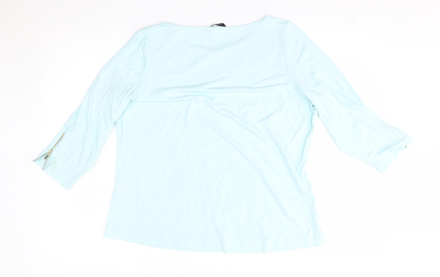 M&S Womens Blue   Basic Blouse Size 20