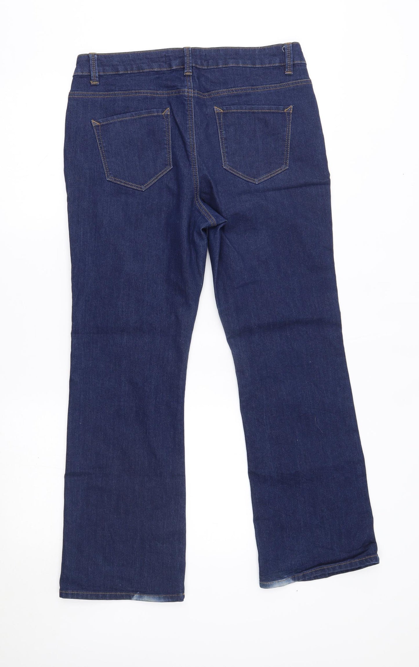 George Womens Blue   Bootcut Jeans Size 14 L27 in