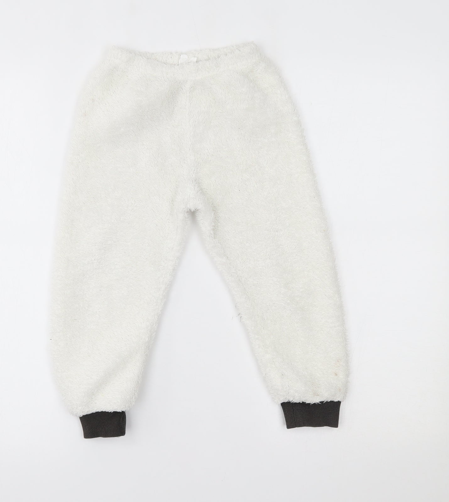 Matalan Girls White    Lounge Pants Size 4-5 Years