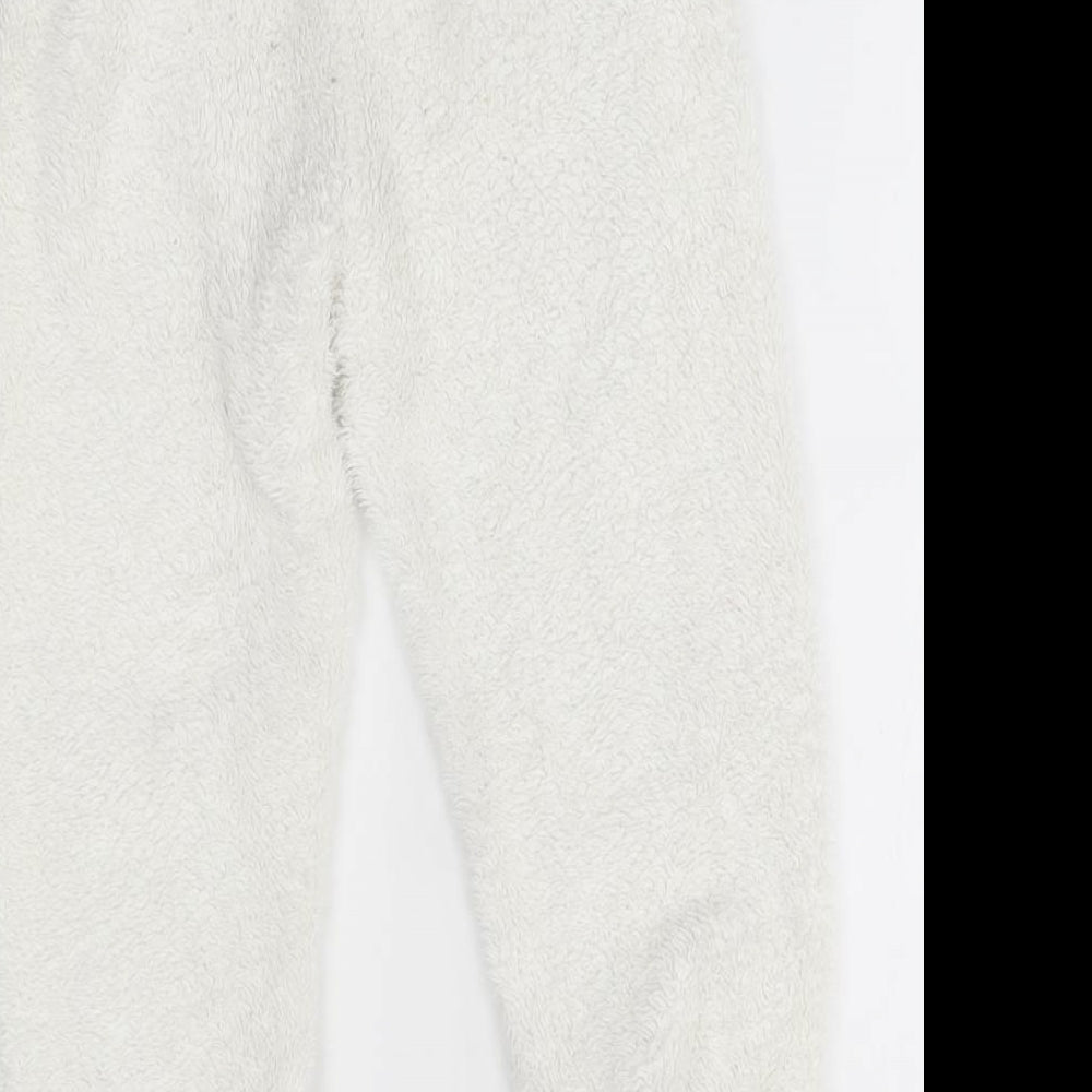 Matalan Girls White    Lounge Pants Size 4-5 Years
