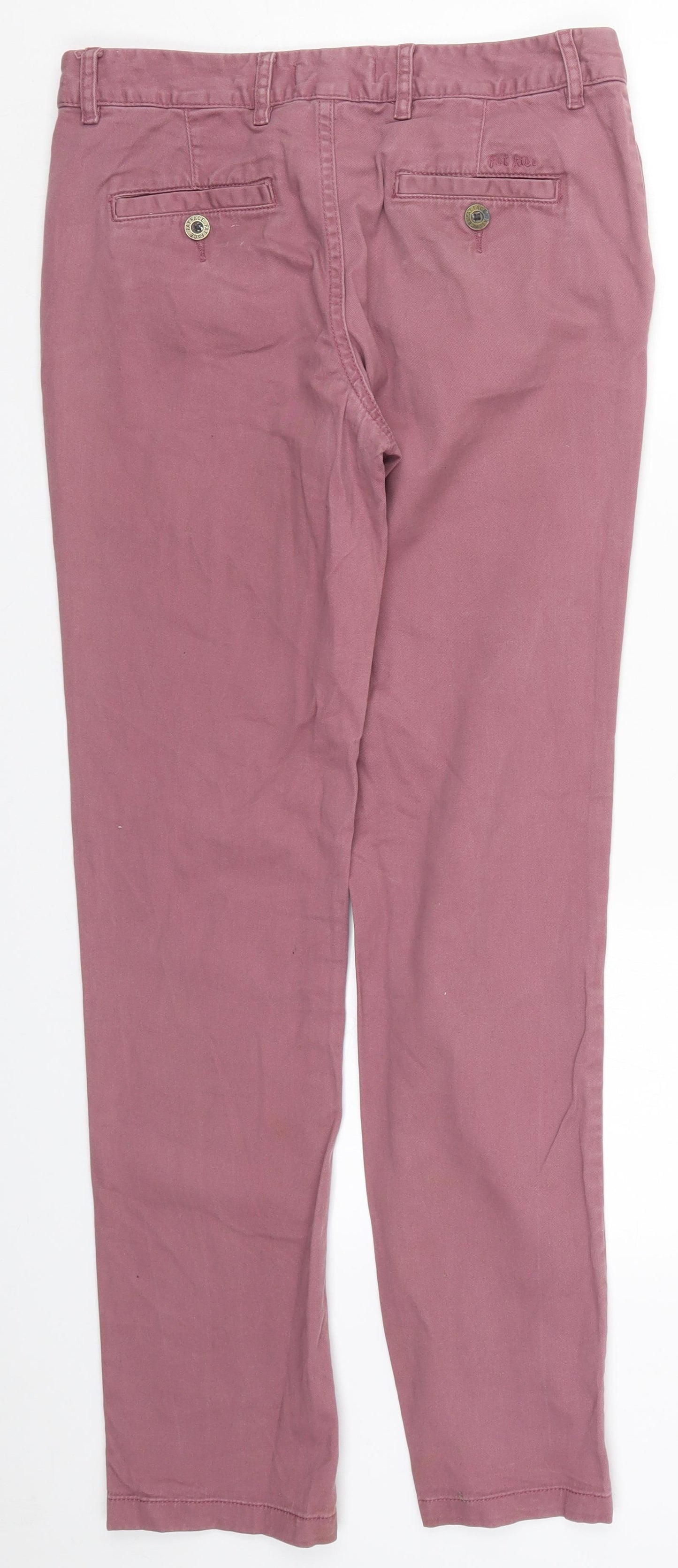 Fat Face Womens Pink   Trousers  Size 10 L29.5 in