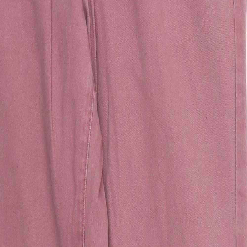 Fat Face Womens Pink   Trousers  Size 10 L29.5 in