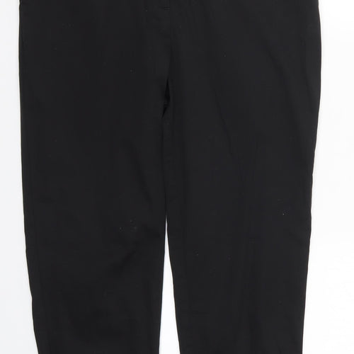 Marks and Spencer Womens Black   Trousers  Size 14 L24.5 in