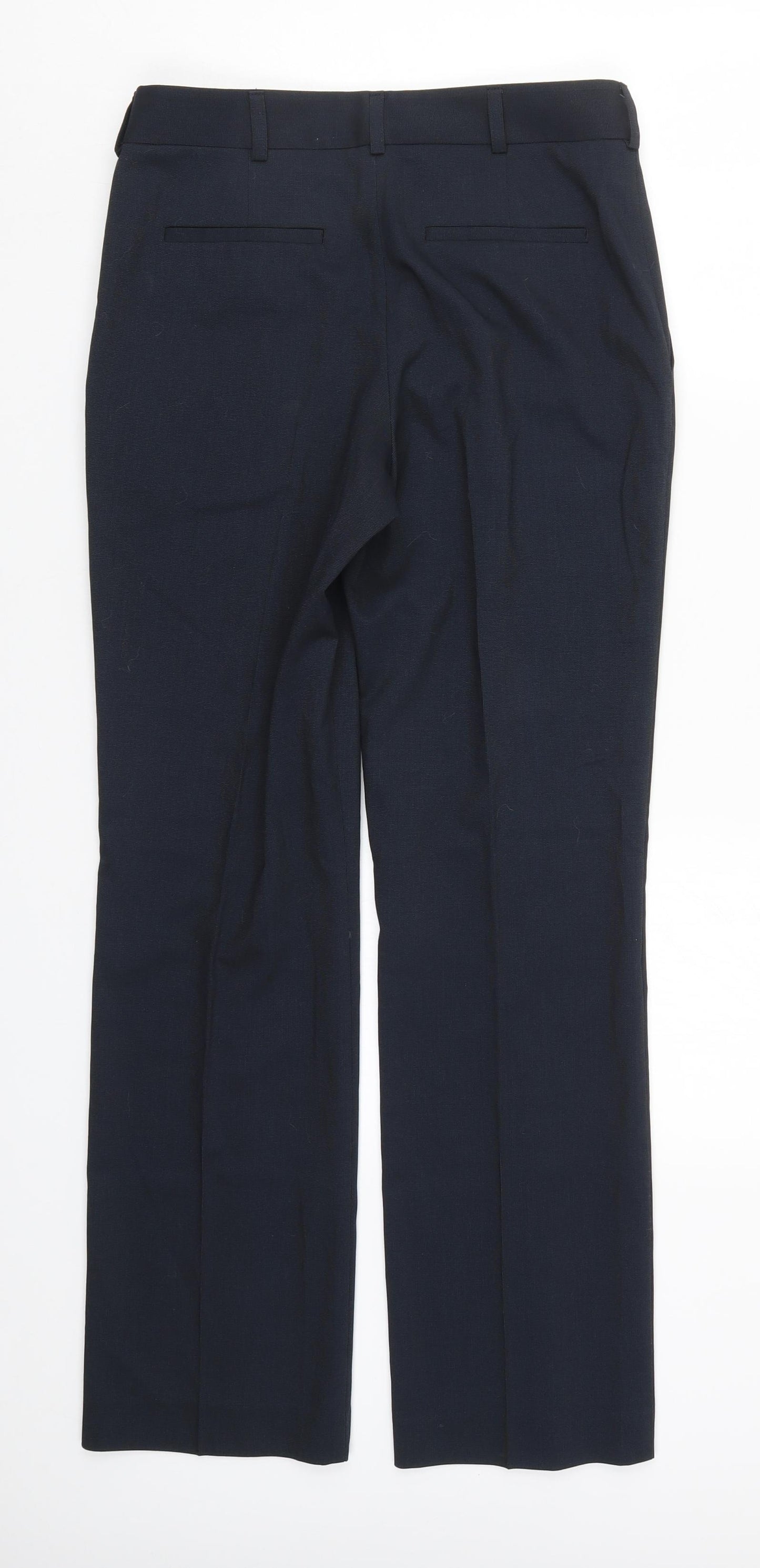 Icona Womens Blue   Trousers  Size 8 L29 in
