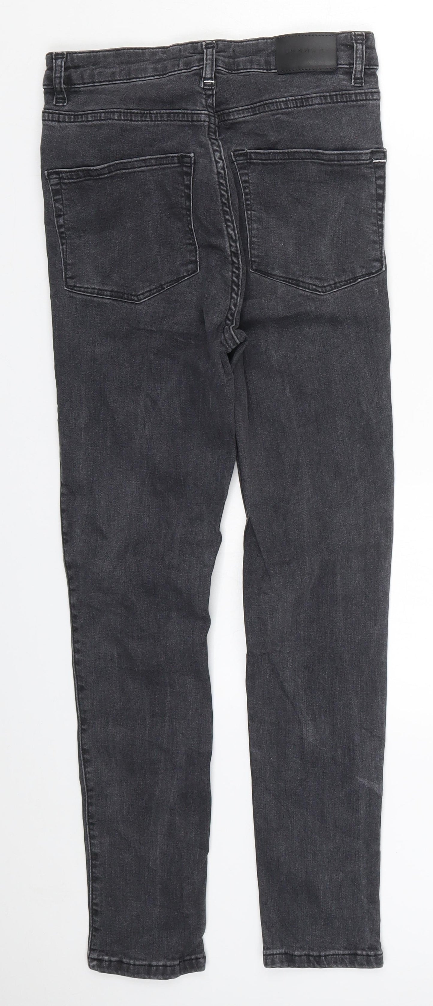 Blanche Womens Grey  Denim Skinny Jeans Size 26 in L25 in