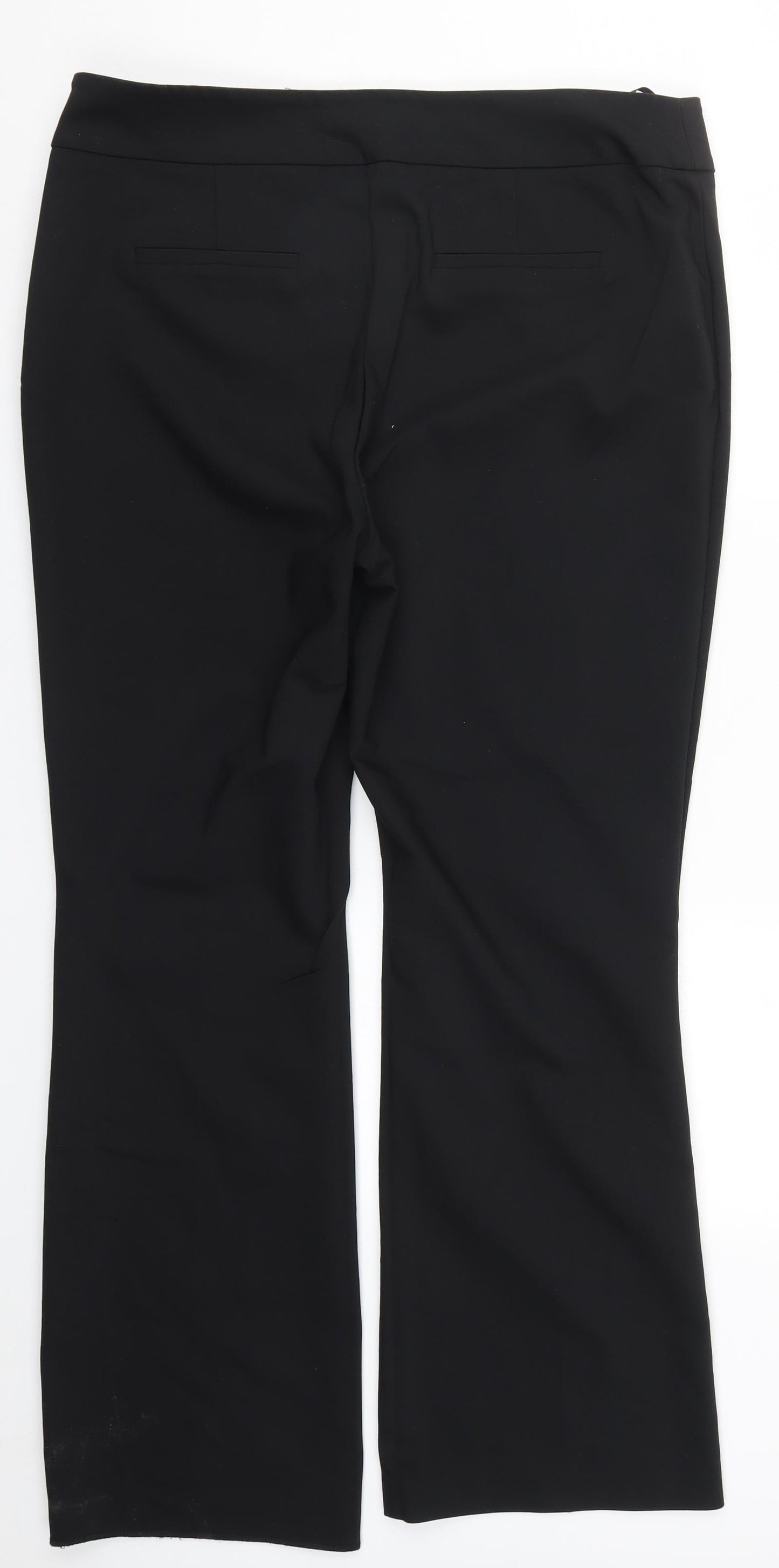 Monsoon Womens Black   Trousers  Size 18 L31 in