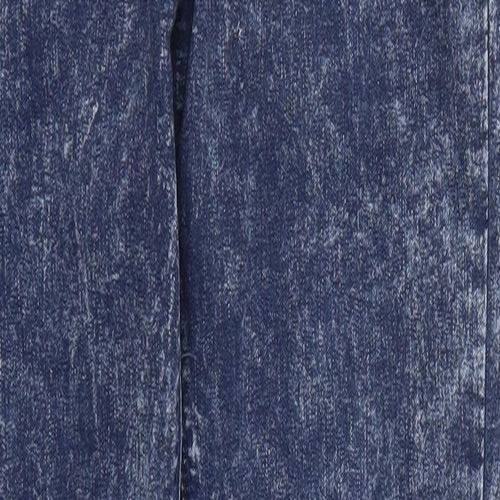 Blonde + Blonde Womens Blue  Denim Skinny Jeans Size 10 L28 in - Acid Wash