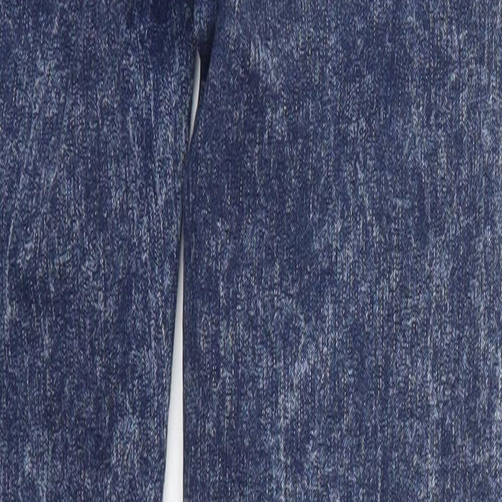 Blonde + Blonde Womens Blue  Denim Skinny Jeans Size 10 L28 in - Acid Wash
