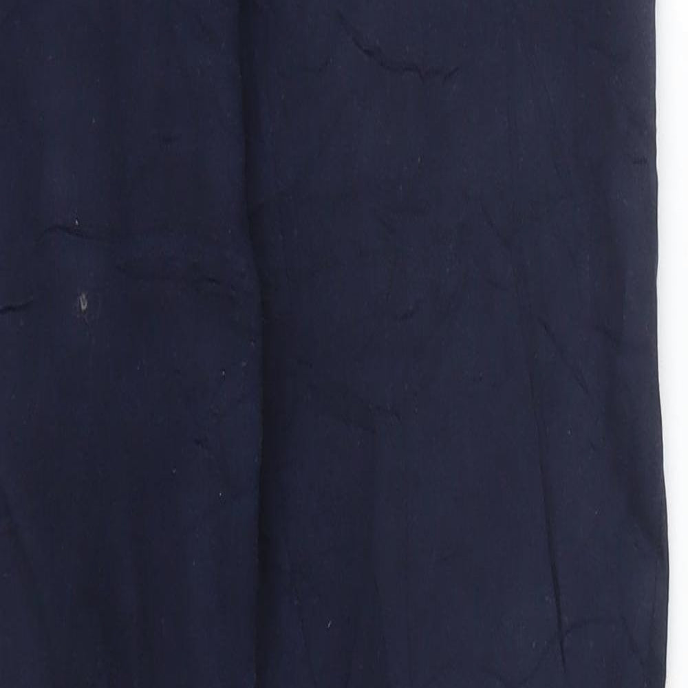 H&M Womens Blue   Trousers  Size 8 L26 in