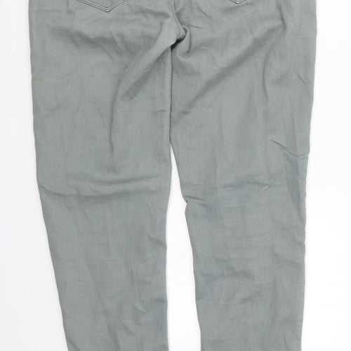Denim Co Womens Green  Denim Skinny Jeans Size 10 L29 in