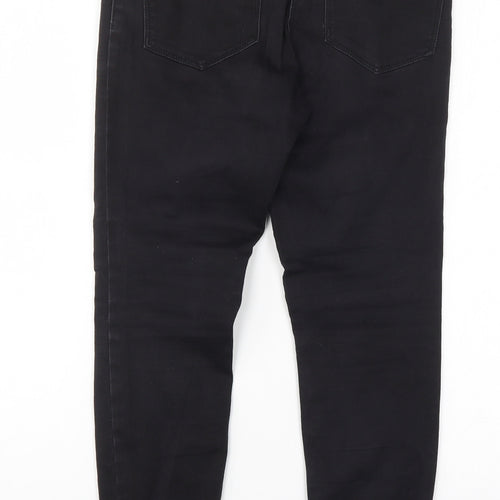 Papaya Womens Black  Denim Skinny Jeans Size 9 Months L24.5 in