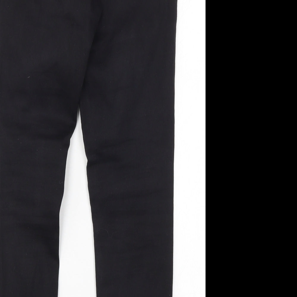 Papaya Womens Black  Denim Skinny Jeans Size 9 Months L24.5 in