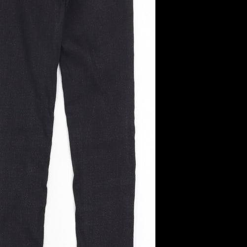 Marks and Spencer Womens Black  Denim Jegging Jeans Size 8 L25.5 in