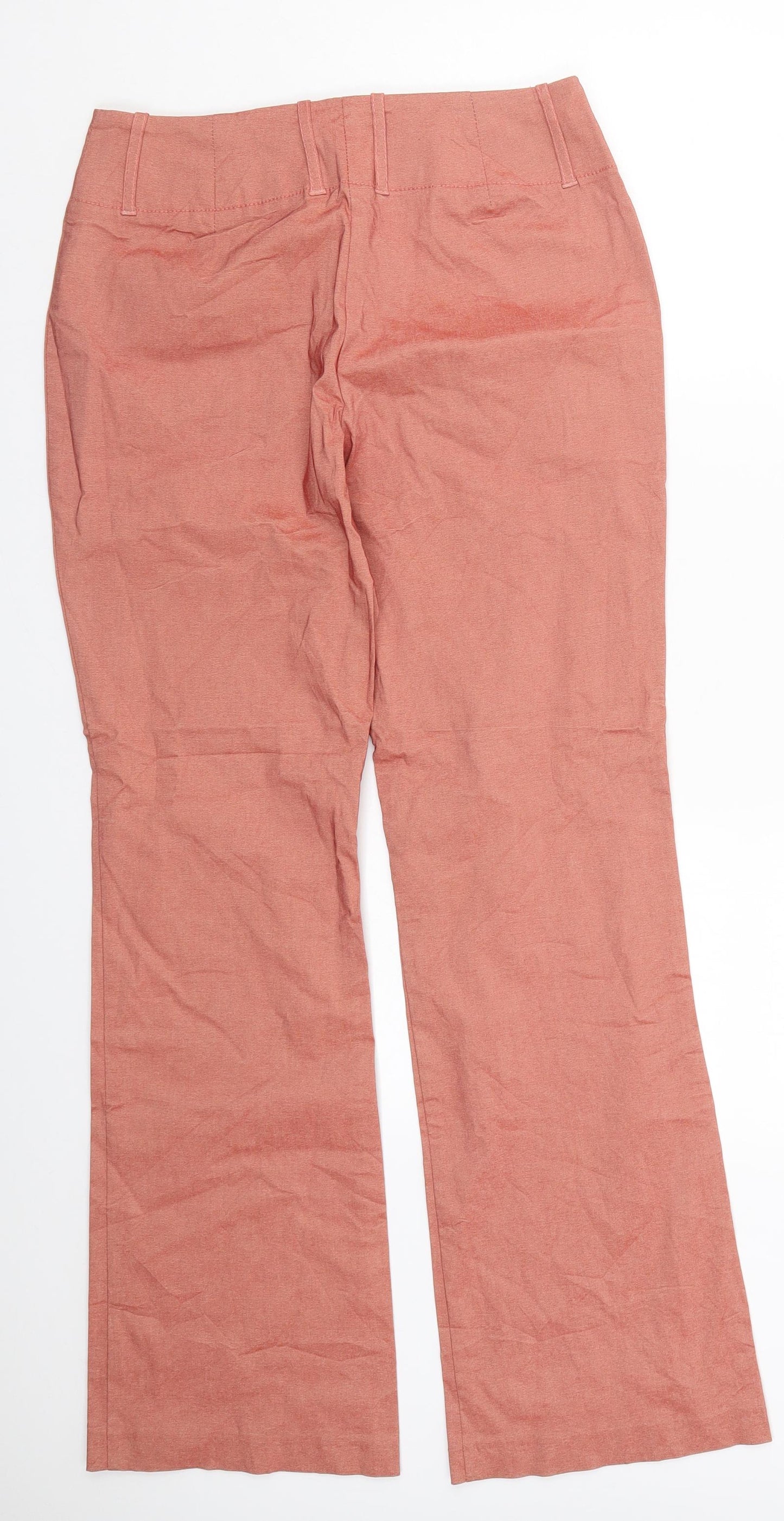 Preworn Womens Red   Trousers  Size 10 L31 in