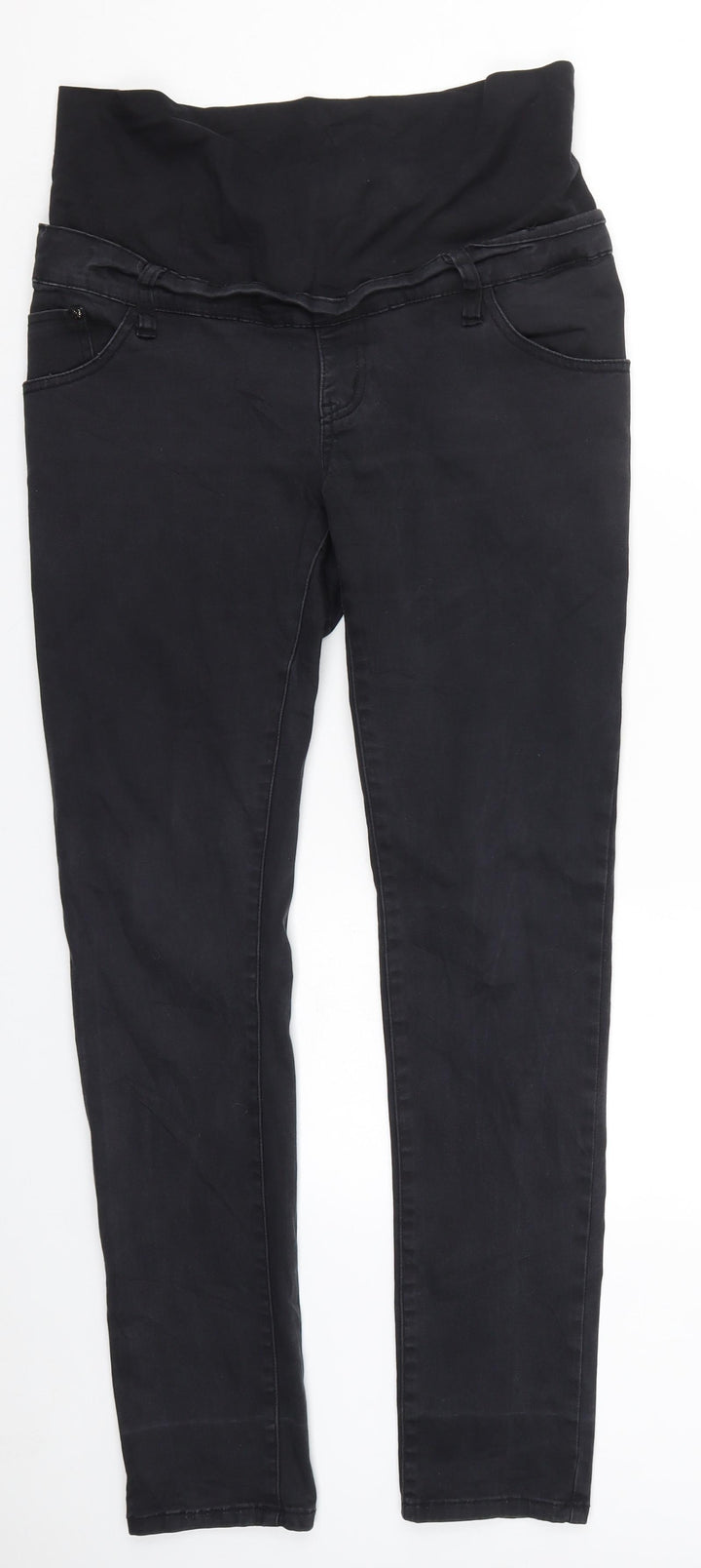 Makpl Womens Black  Denim Skinny Jeans Size 34 in L30 in