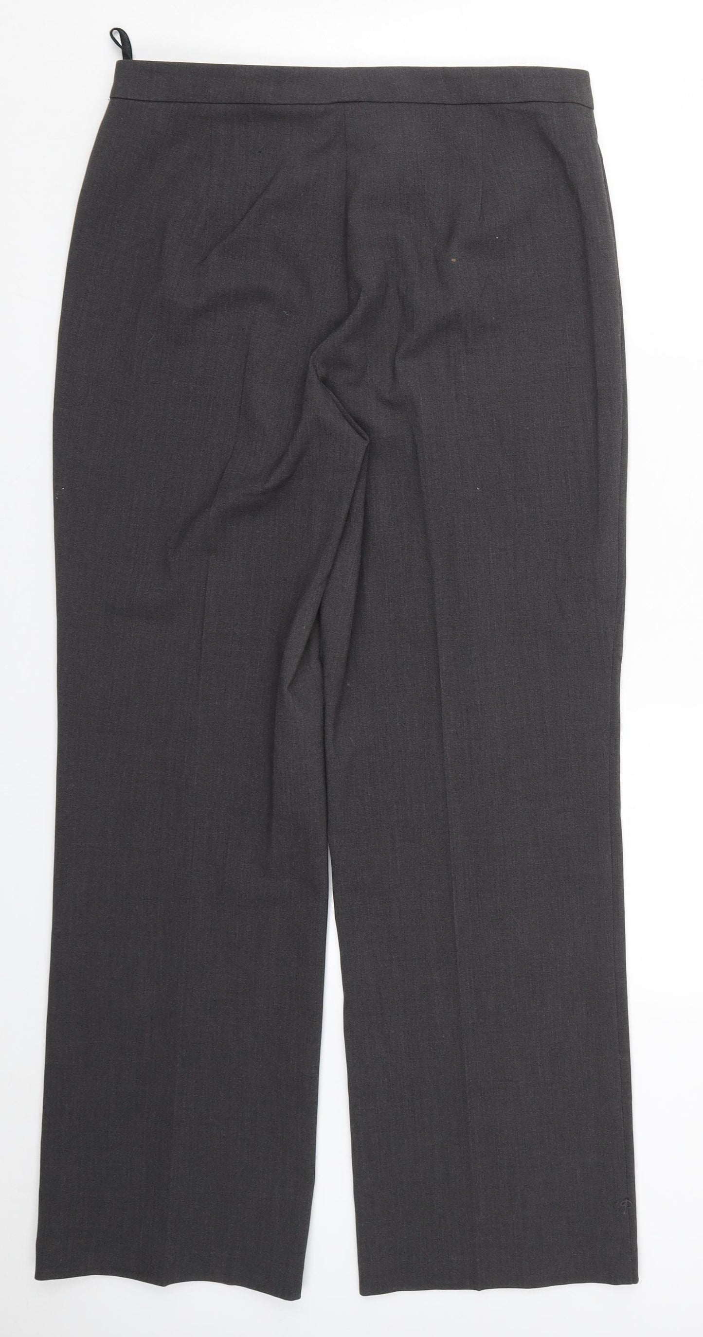 Marks and Spencer Womens Grey   Trousers  Size 12 L30 in