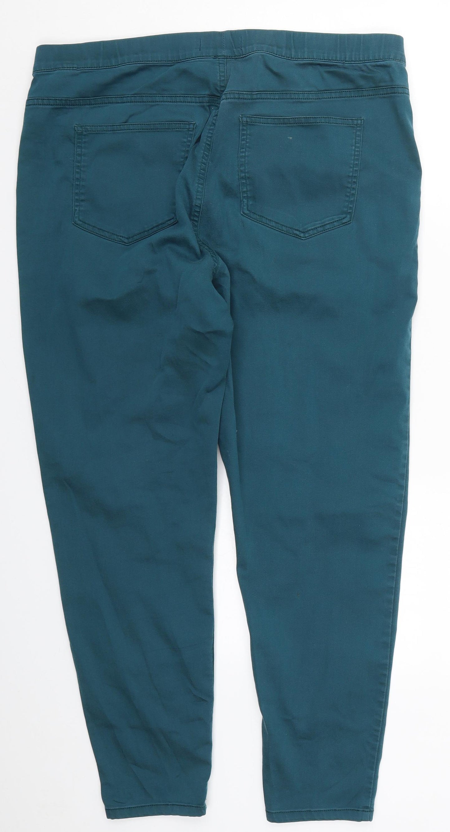 Marks and Spencer Womens Blue  Denim Jegging Jeans Size 18 L27 in