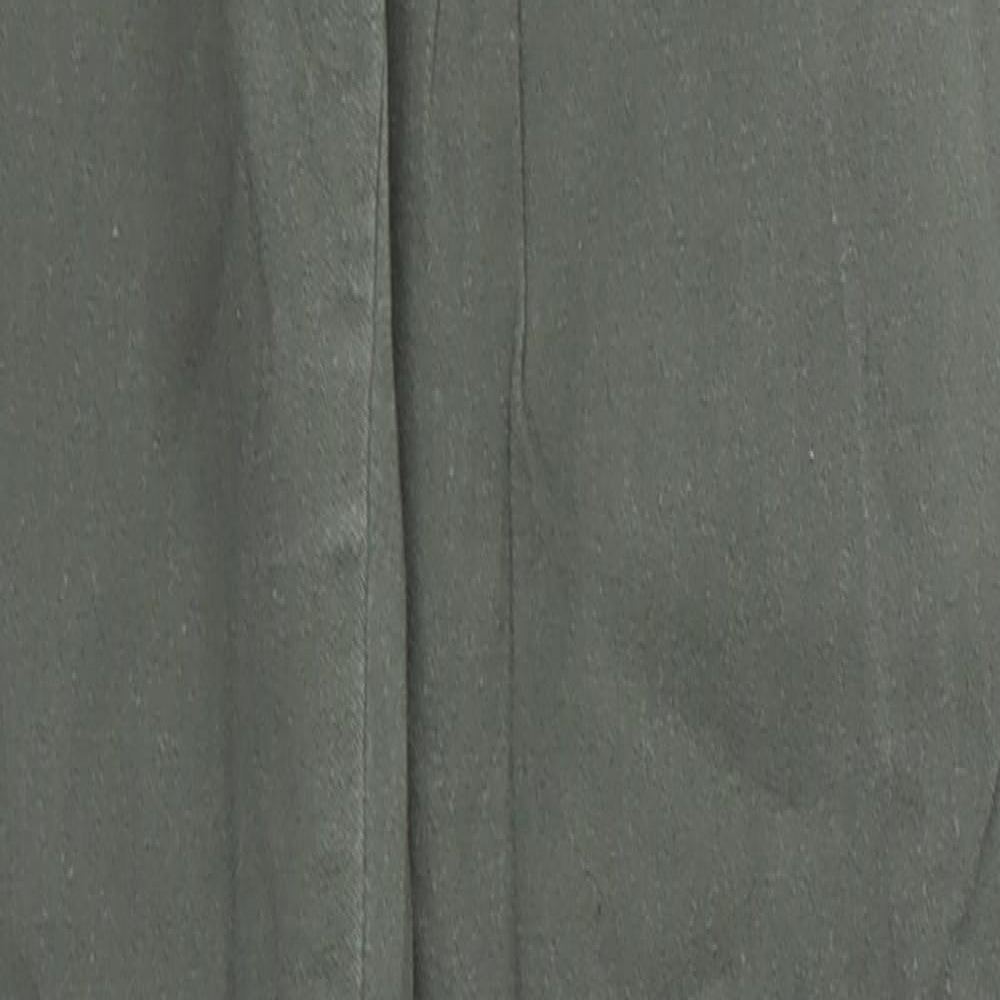 H&M Womens Green  Denim Jegging Jeans Size 10 L29.5 in